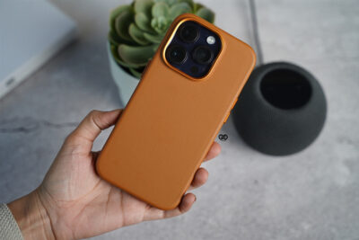 Grainy Textured Vegan Leather Case for iPhone 14 Pro Max