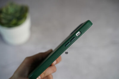 Grainy Textured Vegan Leather Case for iPhone 14 Pro Max