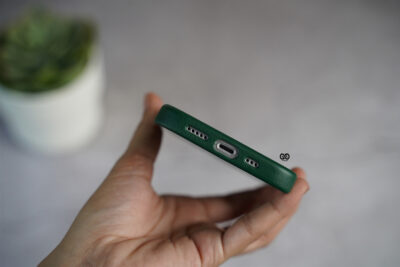 Grainy Textured Vegan Leather Case for iPhone 14 Pro Max