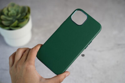 Grainy Textured Vegan Leather Case for iPhone 14 Pro Max