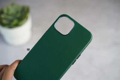 Grainy Textured Vegan Leather Case for iPhone 14 Pro Max