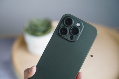 Green Ultra Thin Slim Case for iPhone 14 Pro