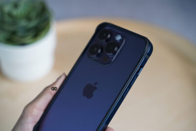 Lapis Blue Fiber Bumper for iPhone 14 Pro Max (Bumper, not a Case)