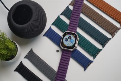 Latest Leather Magnetic Band For Apple Watch 49 (Series Ultra/Ultra 2/Ultra 3)