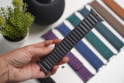 Latest Leather Magnetic Band For Apple Watch 49 (Series Ultra/Ultra 2/Ultra 3)