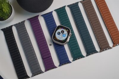 Latest Leather Magnetic Band For Apple Watch 49 (Series Ultra/Ultra 2/Ultra 3)