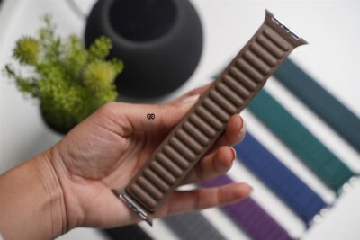 Latest Leather Magnetic Band For Apple Watch 49 (Series Ultra/Ultra 2/Ultra 3)