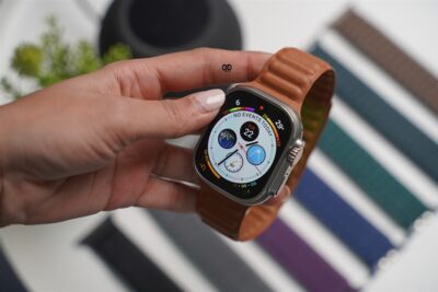 Latest Leather Magnetic Band For Apple Watch 49 (Series Ultra/Ultra 2/Ultra 3)