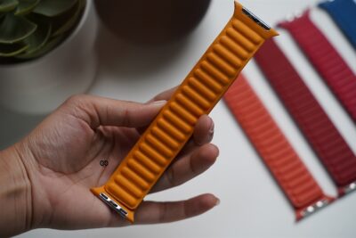 Latest Leather Magnetic Band For Apple Watch 49 (Series Ultra/Ultra 2/Ultra 3)