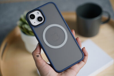 Magsafe Blue Drop Proof Sleek Matte case for iPhone 13