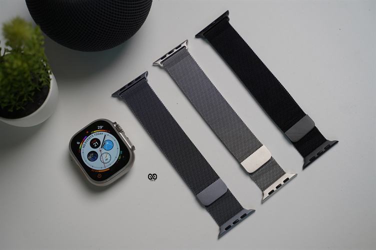 Milanese Magnetic Metal Loop For Apple Watch 49 MM (Series Ultra/Ultra 2/Ultra 3) 26 Milanese Magnetic Metal Loop For Apple Watch 49 MM (Series Ultra/Ultra 2/Ultra 3) - Image 26