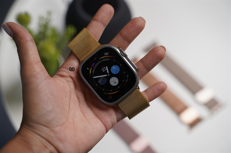 Milanese Magnetic Metal Loop For Apple Watch 49 MM (Series Ultra/Ultra 2/Ultra 3) 64 Milanese Magnetic Metal Loop For Apple Watch 49 MM (Series Ultra/Ultra 2/Ultra 3) - Image 64