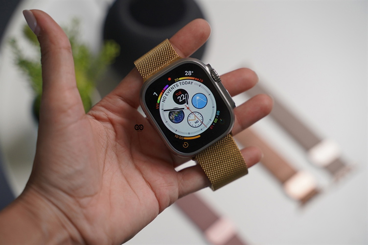 Milanese Magnetic Metal Loop For Apple Watch 49 MM (Series Ultra/Ultra 2/Ultra 3) 58 Milanese Magnetic Metal Loop For Apple Watch 49 MM (Series Ultra/Ultra 2/Ultra 3) - Image 58