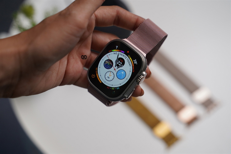 Milanese Magnetic Metal Loop For Apple Watch 49 MM (Series Ultra/Ultra 2/Ultra 3) 48 Milanese Magnetic Metal Loop For Apple Watch 49 MM (Series Ultra/Ultra 2/Ultra 3) - Image 48