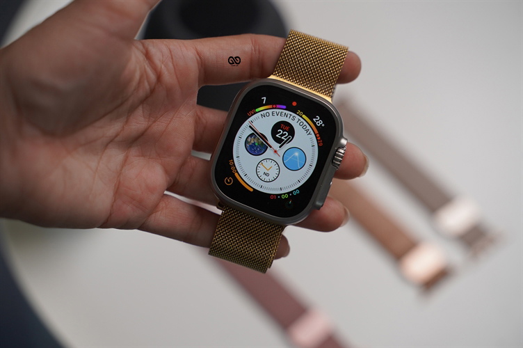 Milanese Magnetic Metal Loop For Apple Watch 49 MM (Series Ultra/Ultra 2/Ultra 3) 35 Milanese Magnetic Metal Loop For Apple Watch 49 MM (Series Ultra/Ultra 2/Ultra 3) - Image 35