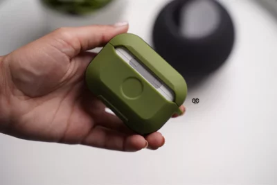 Olive Green Rugged Airpods case for Airpods Pro