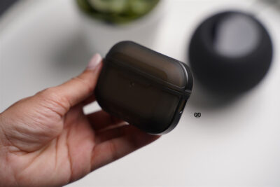 Smokey Black Rugged Translucent Airpods Pro Case (2nd Generation)
