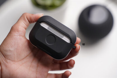 Black Silver Rugged Airpod Case For Airpods Pro (2nd Generation)