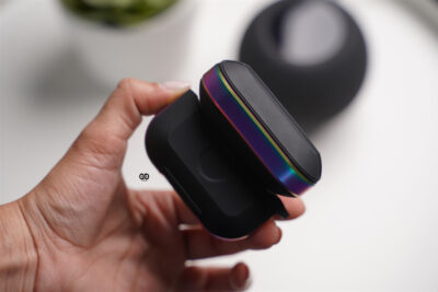 Black Rainbow Rugged Airpod Case For Airpods Pro (2nd Generation)