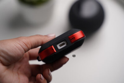 Black Red Rugged Airpod Case For Airpods Pro (2nd Generation)