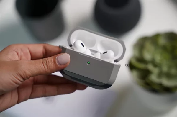 Grey Shockproof Case For AirPods Pro (2nd Generation)