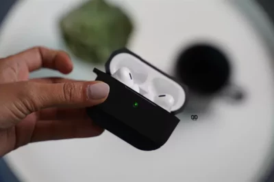 Black Shockproof Case For AirPods Pro (2nd Generation)