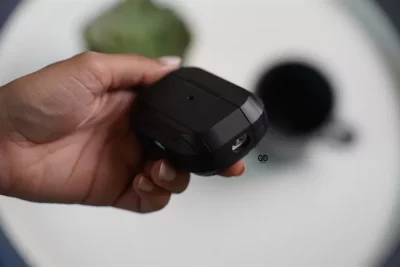 Black Shockproof Case For AirPods Pro (2nd Generation)