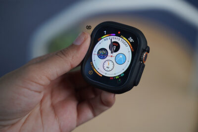 Silicon Black Protective Bumper For Apple Watch 49 MM Series Ultra/Ultra 2/Ultra 3