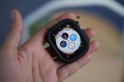 Silicon Black Protective Bumper For Apple Watch 49 MM Series Ultra/Ultra 2/Ultra 3