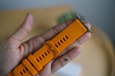 Soft silicone buckle strap for Apple Watch 44MM 45MM 46MM Series 4 5 6 7 8 9 10 SE SE 2 Gen