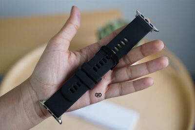 Soft silicone buckle strap for Apple Watch 44MM 45MM 46MM Series 4 5 6 7 8 9 10 SE SE 2 Gen