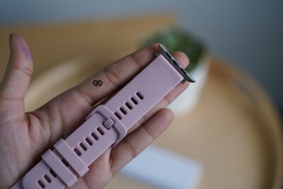 Soft silicone buckle strap for Apple Watch 44MM 45MM 46MM Series 4 5 6 7 8 9 10 SE SE 2 Gen