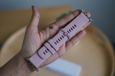 Soft silicone buckle strap for Apple Watch 44MM 45MM 46MM Series 4 5 6 7 8 9 10 SE SE 2 Gen