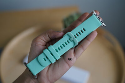 Soft silicone buckle strap for Apple Watch 44MM 45MM 46MM Series 4 5 6 7 8 9 10 SE SE 2 Gen