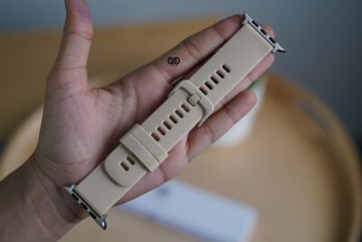 Soft silicone buckle strap for Apple Watch 44MM 45MM 46MM Series 4 5 6 7 8 9 10 SE SE 2 Gen