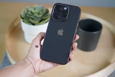 Space Greyish Black Glass Finish Soft case for iPhone 14 Pro Max